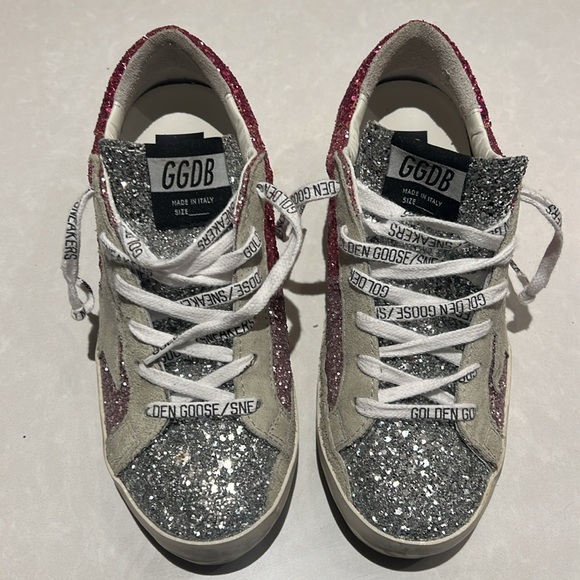 Like new Golden Goose glitter shoes - Picture 2 of 9
